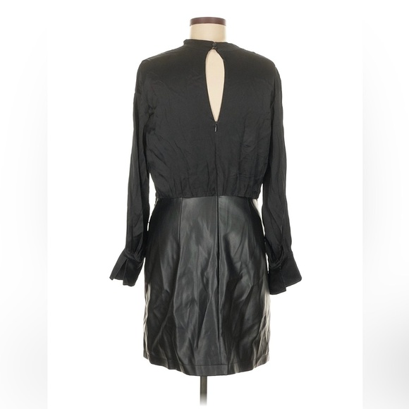 Anthropologie Black Long Sleeve Dress size 8 - Picture 3 of 9